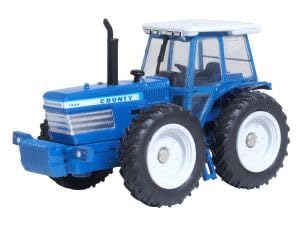 Oxford Diecast 76FCT001 Ford County Traktor, Blau, 0,5 mm von Oxford Diecast