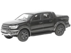 Oxford Diecast 76FR001 Ford Ranger Raptor, Achatschwarz Metallic, Spurweite OO von Oxford Diecast