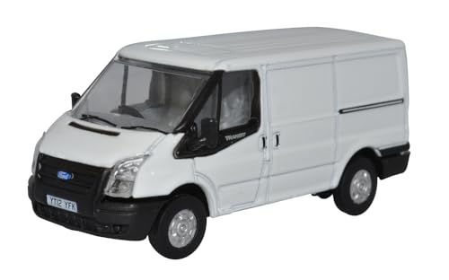 Oxford Diecast 76FT036 Ford Transit Mk 5 SWB Low Roof Frozen White von Oxford Diecast