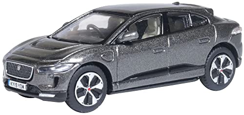 Oxford Diecast Jaguar I Pace Corris Grey, Modellauto, Auto, OO Gauge, 1:76, Erwachsene Modellbau-Enthusiasten, Unisex, All Ages von Oxford Diecast