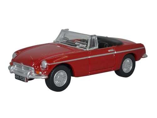 Oxford Diecast 76MGB001 MGB Tartan Red von Oxford Diecast