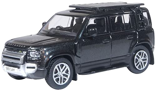 Oxford Diecast 76ND110002 Land Rover Defender 110 Explorer Santorini schwarz von Oxford Diecast