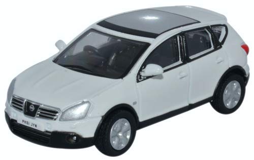 Oxford Diecast 76NQ004 Nissan Qashqai White von Oxford Diecast