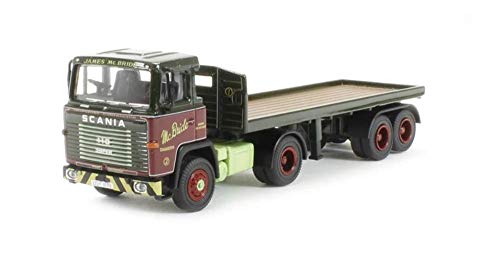 Oxford Diecast 76SC110003 Scania 110 Flatbed Trailer James McBride by Oxford Diecast von Oxford Diecast