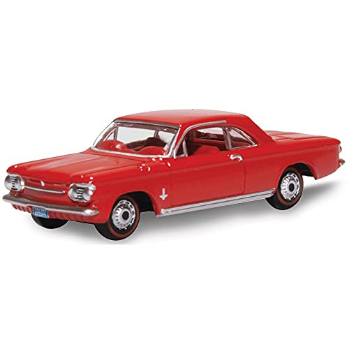 Oxford Diecast 87CH63002 Chevrolet Corvair Coupe 1963 Riverside Red von Oxford Diecast