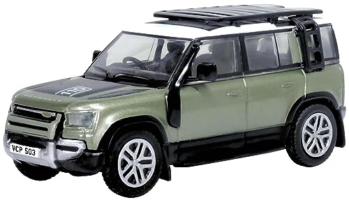 Oxford Diecast Land Rover Defender 110 New Pangea Green - B-Skala (1:32 oder 1:35) - Metall - Realistisch - Erwachsene, Modellbau-Enthusiasten von Oxford Diecast