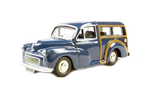 Oxford Diecast Morris Minor Traveller (Blue) - 1/76 OO Scale Diecast Model von Oxford Diecast