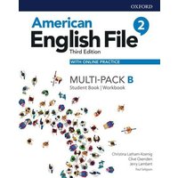 American English File: Level 2: Student Book/Workbook Multi-Pack B with Online Practice von Oxford University ELT