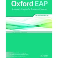 Oxford EAP: Pre-Intermediate B1. Student's Book and DVD-ROM Pack von Oxford University ELT