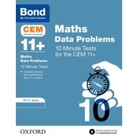 Bond 11+: CEM Maths Data 10 Minute Tests: Ready for the 2024 exam von Oxford University Press