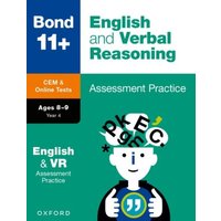 Bond 11+: Bond 11+ CEM English & Verbal Reasoning Assessment Papers 8-9 Years von Oxford University Press Trade