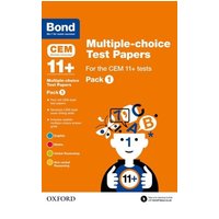 Bond 11+: Multiple-choice Test Papers for the CEM 11+ Tests Pack 1: Ready for the 2025 exam von Oxford University Press Trade