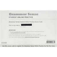 Grammar Sense: (All levels): Online Practice Access Code Card von Oxford University Press