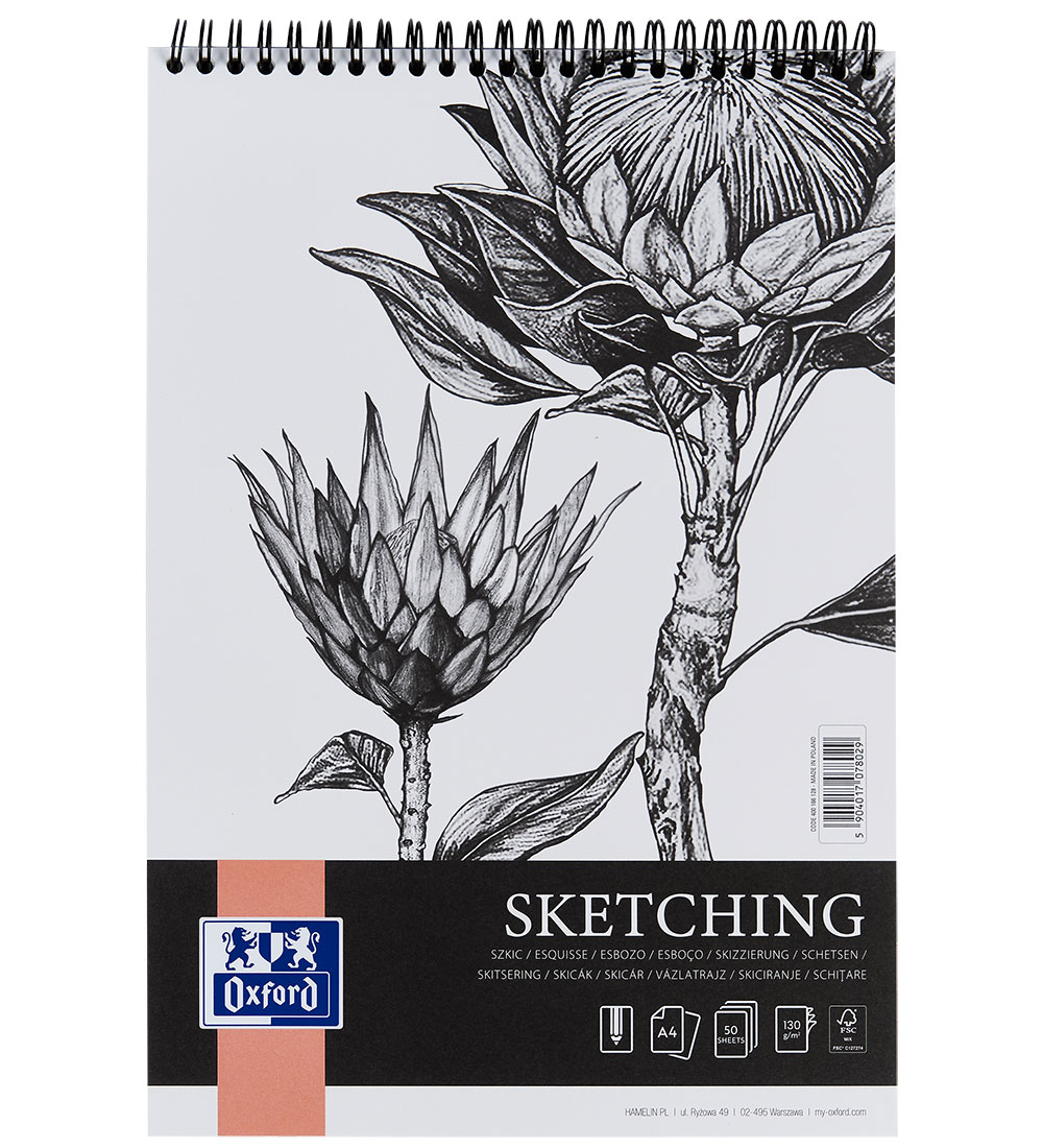 Oxford Skizzenblock - A4 - Kreatives Skizzieren - Oxford - One Size - Notizbücher Oxford Skizzenblock - A4 - Kreatives Skizzieren - Oxford - One Size - Notizbücher von Oxford