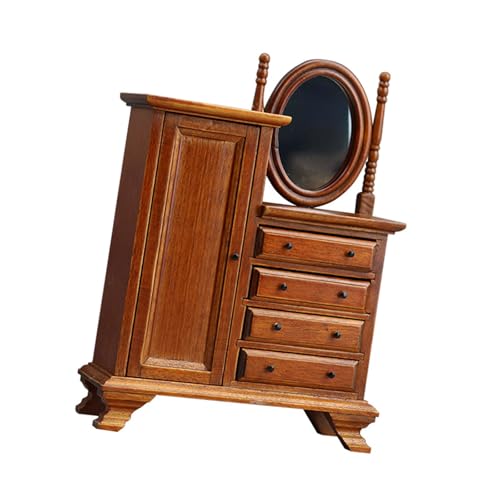 Oxxggkao Dollhouses Miniaturmöbel Holz Schminktisch Dolls Hausmöbel Spielzeug 1:12 Schlafzimmerzubehör Dekoration Zubehör Oxxggkao Dollhouses Miniaturmöbel Holz Schminktisch Dolls Hausmöbel Spielzeug 1:12 Schlafzimmerzubehör Dekoration Zubehör von Oxxggkao
