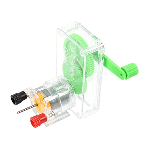 Generator Handkurbel Elektrizitätsspielzeug Experiment Science Notfall Experimentelle Physikalische Erfindung Experimente Wissenschaftlicher ABS Engineering Kunststoff Kunststoff Generator Handkurbel Elektrizitätsspielzeug Experiment Science Notfall Experimentelle Physikalische Erfindung Experimente Wissenschaftlicher ABS Engineering Kunststoff Kunststoff von Oxxggkao