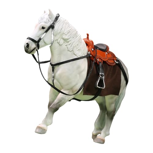 Oxxggkao 1/12 Actionfiguren-Set, Pferdemodell, Figur für pädagogische und dekorative Verwendung, Szene, Dekoration, Zubehör, detaillierte Pferde-Skulptur Oxxggkao 1/12 Actionfiguren-Set, Pferdemodell, Figur für pädagogische und dekorative Verwendung, Szene, Dekoration, Zubehör, detaillierte Pferde-Skulptur von Oxxggkao