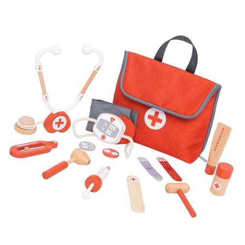 Oxxggkao Childrens Clinical Roles Play Set Natural Wood Doctor Dolls Mit Vorgetäuschten Ausrüstung Für Fantasievolle Lernwettbewerbe Doktor Vor Spiel Mit Zubehör Zu Spielen Oxxggkao Childrens Clinical Roles Play Set Natural Wood Doctor Dolls Mit Vorgetäuschten Ausrüstung Für Fantasievolle Lernwettbewerbe Doktor Vor Spiel Mit Zubehör Zu Spielen von Oxxggkao