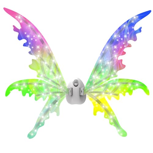 Oxxggkao FairyWings Rucksack Für Mädchen Automatische Klappe ButterflyWing Schule Tanz Spielen Anziehen AngelWings Kostüm Requisiten von Oxxggkao