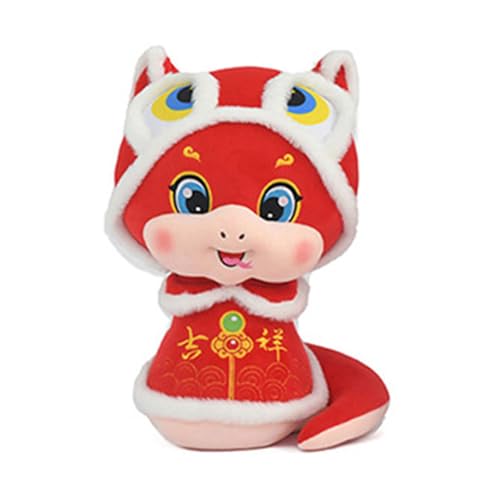 Oxxggkao Gefüllte Schlangenmaskottchen Plüschspielzeug Zum Schenken Chinesischer Feier Zodiakaler Puppen 2025 Chinesisches Neujahrskollektierbarbartiertier Oxxggkao Gefüllte Schlangenmaskottchen Plüschspielzeug Zum Schenken Chinesischer Feier Zodiakaler Puppen 2025 Chinesisches Neujahrskollektierbarbartiertier von Oxxggkao