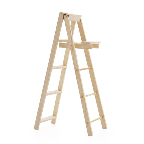 Oxxggkao Holz Miniatur Leiter Faltbarer Schritt Für Dollhouses Dekoration Kreatives Modell Projekt Display Möbel Miniaturanzeige Modell Oxxggkao Holz Miniatur Leiter Faltbarer Schritt Für Dollhouses Dekoration Kreatives Modell Projekt Display Möbel Miniaturanzeige Modell von Oxxggkao