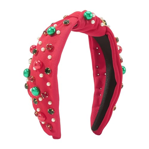 Oxxggkao Juwelisierte Glänzende Perlen Kristall Stirnband Rotgrüne Perlen Haare Hoop Party Kopfbedeckungspartyzubehör Weihnachtsstirnbänder Für Erwachsene Oxxggkao Juwelisierte Glänzende Perlen Kristall Stirnband Rotgrüne Perlen Haare Hoop Party Kopfbedeckungspartyzubehör Weihnachtsstirnbänder Für Erwachsene von Oxxggkao