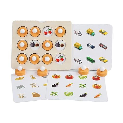 Oxxggkao Memory Schachspiel Spielzeug Aus Holz Und Obst Memory Matching Puzzle Fördert Gedächtnis Und Die Beobachtungsfähigkeiten Für Eltern Und Kinder von Oxxggkao