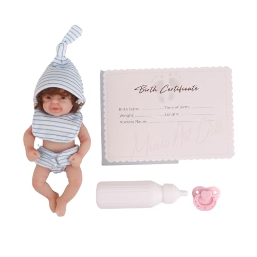Oxxggkao Realistische Simulation Schlafende Augen Schließen 6 3 Zoll Realistisches Baby Silikon Handgemachtes Geschenk Für Mädchen Oxxggkao Realistische Simulation Schlafende Augen Schließen 6 3 Zoll Realistisches Baby Silikon Handgemachtes Geschenk Für Mädchen von Oxxggkao