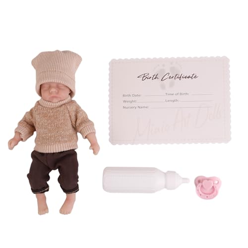 Oxxggkao Schlafpuppe Schlafmädchen Augen Nähern Handgefertigtes Weißes Haut Neugeborenes Mädchen Pullover Silikon Für Kinderbabyzubehör Kleidung Oxxggkao Schlafpuppe Schlafmädchen Augen Nähern Handgefertigtes Weißes Haut Neugeborenes Mädchen Pullover Silikon Für Kinderbabyzubehör Kleidung von Oxxggkao