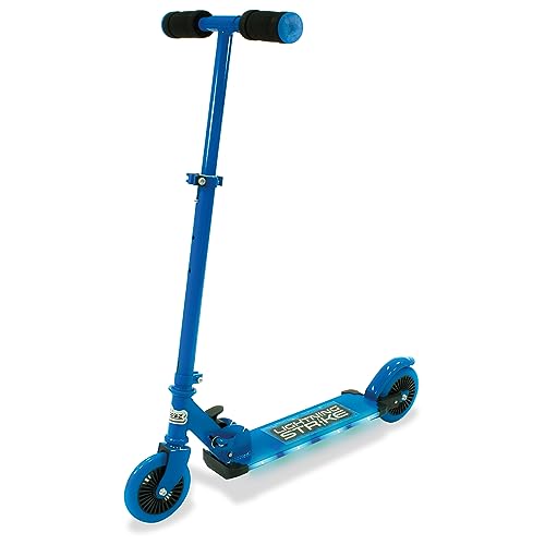 Ozbozz SV12711 Lightning Strike Scooter, Roller mit bewegungsaktivierten Lichtern von Ozbozz