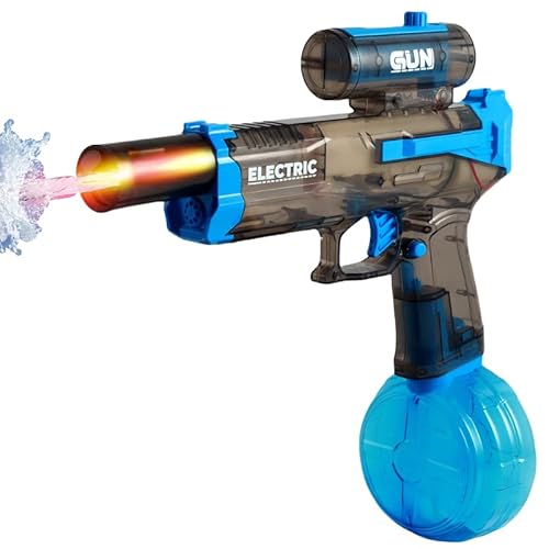PANACARE Elektrische Wasserpistole, Wasserpistole mit Blitzeffekten/Akku/Großer Kapazität/Reichweite Bis Zu 32ft für Erwachsene&Kinder, Outdoor Wasser Spielzeug Pistolen für Sommer Strand Garten Pool PANACARE Elektrische Wasserpistole, Wasserpistole mit Blitzeffekten/Akku/Großer Kapazität/Reichweite Bis Zu 32ft für Erwachsene&Kinder, Outdoor Wasser Spielzeug Pistolen für Sommer Strand Garten Pool von P PANACARE