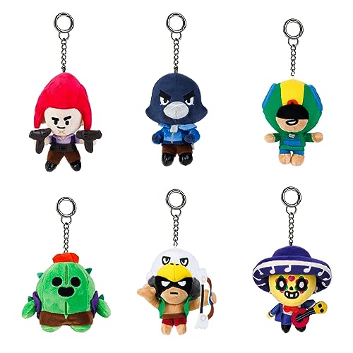 P.M.I. Brawl Stars Clip On Plush Characters 13cm (1 Stück Random) (BRW7004) von P.M.I.