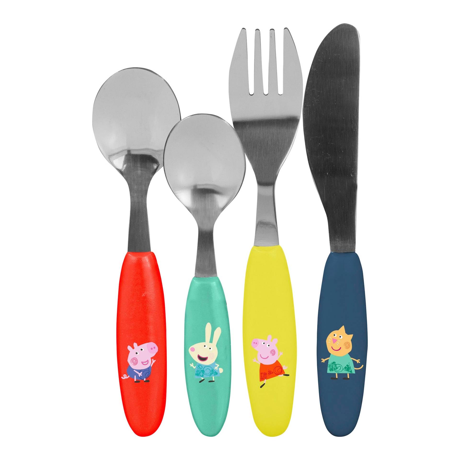 P:Os Peppa Pig 4-tlg. Kinderbesteckset P:Os Peppa Pig 4-tlg. Kinderbesteckset von P:OS