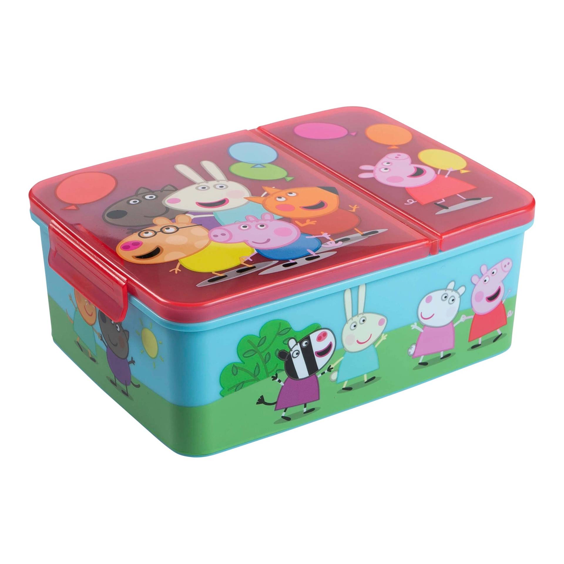 P:Os Peppa Pig Brotdose mit 2 Fächern P:Os Peppa Pig Brotdose mit 2 Fächern von P:OS