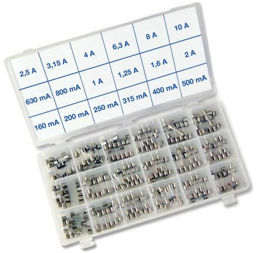 Püschel Feinsicherungen SORTI18FB SORTI18FB Feinsicherung (Ø x L) 5mm x 20mm Flink -F- Inhalt 180St. von Püschel Feinsicherungen