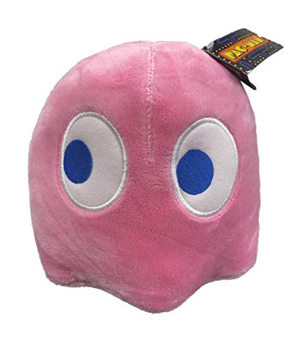 パックマン＼ＰＡＣ－ＭＡＮ Pac Man Ghost Plüsch Qualität Super Soft (17cm, Rosa Geist) von Buosha