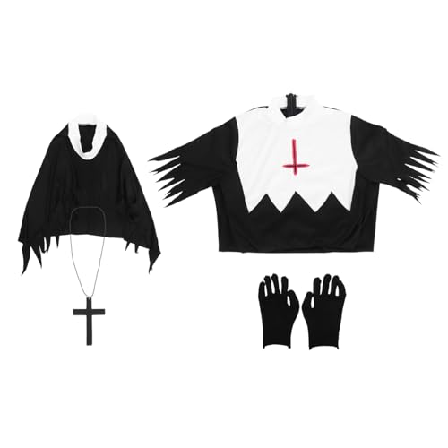 PACKOVE 1 Set Halloween Kleider Dekorative Kleidung Outfit Damen Halloween Kostüme Für Die Dekoration Halloween Kostüm Requisiten Party Cosplay Zubehör Damen Kostüm Halloween von PACKOVE