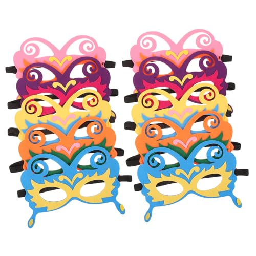 PACKOVE 10 Stk Schmetterlingsmasken für Kinder aufblasbare augäpfel halloween Tier-Cosplay-Maske halloween masken halloweenmaske Schmetterlingsmasken für Maskerade Kinder Maskerade Maske von PACKOVE