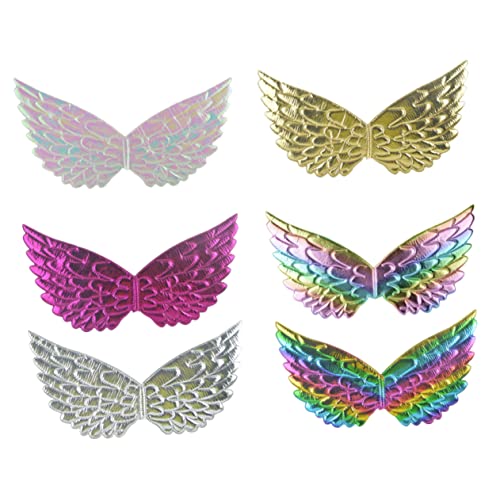 PACKOVE 18 Stk Flügel Outfits für Mädchen Kinderkostüme Kinderkleidung für Mädchen das Blitzkostüm für kinder kindergeschenke wings Kostümzubehör Partyzubehör für Kinder Stoff von PACKOVE