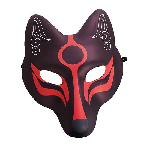 PACKOVE 1Stk Fuchs Maske maskerade maske herren Masken für Rollenspiele Maskentier Cosplay dekorativ halloween masken halloweenmaske Bühnenauftrittsmaske Rollenspiel-Maske Eva Black von PACKOVE