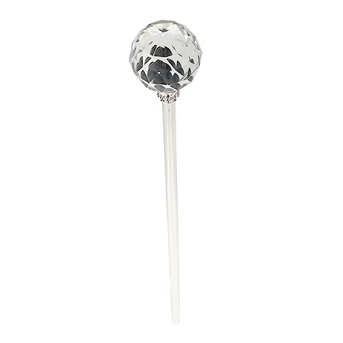 PACKOVE 1Stk Kristallkugel Halloweenkostüm einziehbar gucken Zuckerrohr Kostüm Sensenmann partyzubehör catchring Attraktiv Bühnenzepter Spazierstock Plastik Silver von PACKOVE