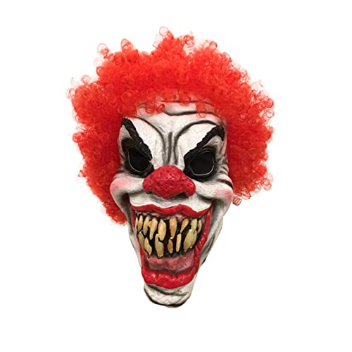 PACKOVE 1stk Halloween-maske Cosplay-maske Clown Maskerade Falsche Zähne Terror-gesichtsmaske Halloweenkostüm Party-kostümmaske Urlaubsmaske Abschlussball Requisiten von PACKOVE