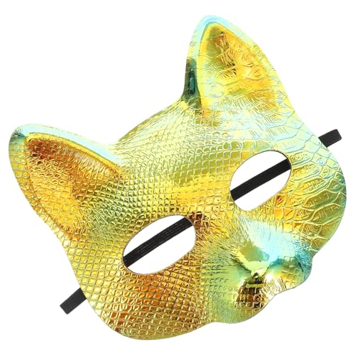 PACKOVE 2 Stück Halbe Fuchsmaske aus Kunststoff Leichte Atmungsaktive Tiermasken für Halloween Karneval und Cosplay Unisex Fox Masquerade Face Cover für Party Bühnenkostüme PACKOVE 2 Stück Halbe Fuchsmaske aus Kunststoff Leichte Atmungsaktive Tiermasken für Halloween Karneval und Cosplay Unisex Fox Masquerade Face Cover für Party Bühnenkostüme von PACKOVE