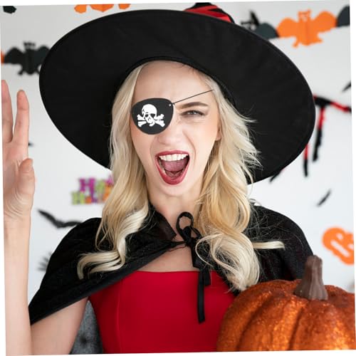 PACKOVE 24 Stück Teiliges Piraten Augenklappe mit Atmungsaktive Leichte Filz Masken für Halloween Karneval Cosplay Party und Fotorequisiten Komfortabel und Wiederverwendbar PACKOVE 24 Stück Teiliges Piraten Augenklappe mit Atmungsaktive Leichte Filz Masken für Halloween Karneval Cosplay Party und Fotorequisiten Komfortabel und Wiederverwendbar von PACKOVE