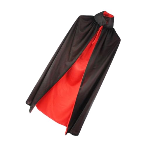 PACKOVE 4 Stück Vampir-Umhang schwarzer und roter Umhang wendbarer Umhang Hexenkostüm Kap Stehkragen Vampire Cape Halloween Cape Vampire umhang Halloween-Foto-Requisite Mantel Polyester von PACKOVE