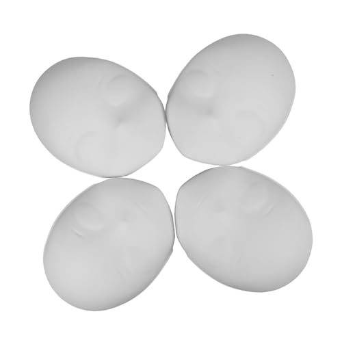 PACKOVE 4 Stück Weiße Glatte Vollgesichtsmasken zum Bemalen Ergonomisch Geformt für Bequemen Sitz Vielseitig Einsetzbar für Karneval Halloween und Maskerade Diy-kostüm-accessoires für PACKOVE 4 Stück Weiße Glatte Vollgesichtsmasken zum Bemalen Ergonomisch Geformt für Bequemen Sitz Vielseitig Einsetzbar für Karneval Halloween und Maskerade Diy-kostüm-accessoires für von PACKOVE