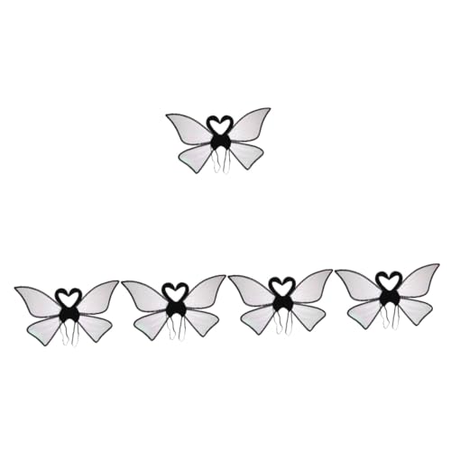 PACKOVE 5St Schwanen-Schmetterlingsflügel butterfly costume butterfly wings schmetterlingflügel Feenflügel-Ornament Feenflügel für Kinder Flügel für Mädchen Flügel für Cosplay Eisendraht von PACKOVE