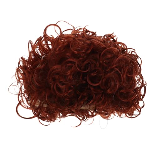 PACKOVE Afro-Perücke männliche Perücken charmante Cosplay-Perücken Kurze Afro-Lockenperücken Damen perücke Cosplay perücke Haarteil Kostümhaarperücken Kopfschmuck Perücken chemische Faser von PACKOVE