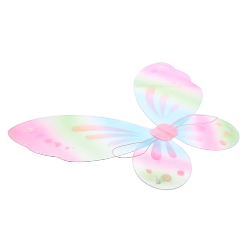 PACKOVE Bunte Schmetterlingsflügel Feenflügel Schmetterlingsflügel für Mädchen schmetterling dekorationen butterfly costume butterfly wings Partygeschenke Flügel für Erwachsene Nylon von PACKOVE