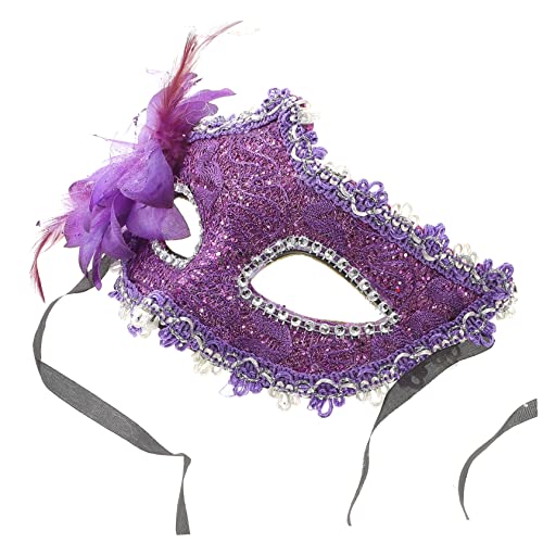 PACKOVE Rollenspielkostüm Outfits für Männer venezianische Masken halloween masken halloweenmaske Maskerade-Maske Spitzenmaske für Maskenball Kostüm-Party-Maske bilden Gesichtsmaske Mann von PACKOVE